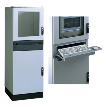 Gabinete Modular Industrial / 1800x600x600 mm (70.9x23.6x23.6 in) / IP55 / UL 508A / NEMA 12 / VDE / Acero RAL 7035