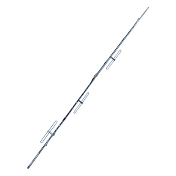 Antena base / 4 Dipolos / 144-160 MHz / 6/9 dBi / 500W / Aluminio
