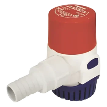 Bomba Sumergible Automática / 1100 GPH / 12 VDC / Descarga 2 m (6.6 ft) / Conexiones 25 mm y 28 mm / 3.7 A