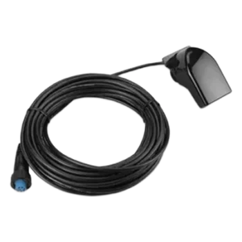 Transductor montaje espejo / Doble haz 77/200 kHz / 500 W / 1,900 ft / 8 pines / 30 ft cable / 0-70°