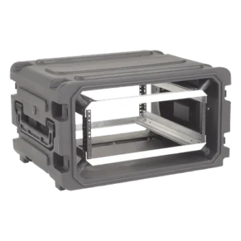 Gabinete Móvil con Amortiguador / Rack 19" / 4U / Ruedas Integradas / Resistente a Golpes y Agua / 23.875" Profundidad Riel a Tapa