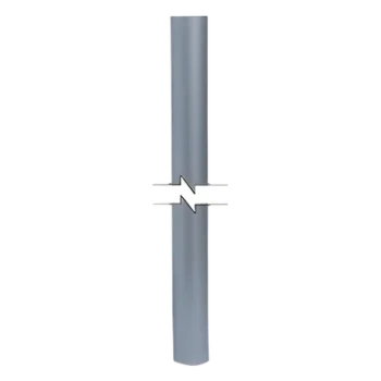 Mástil de aluminio / 2 pulgadas cal. 18 / 3 m (9.84 ft) / Cilíndrico hueco / Resistente a vientos fuertes