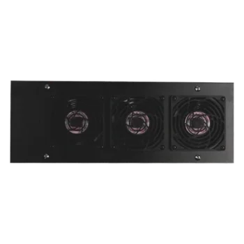 Kit de Ventiladores para Gabinete / 3 Unidades / 110 CFM / 120 VCA / NEMA 5-15P / UL