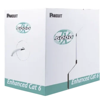 Cable UTP / Categoría 6 Mejorado / 23 AWG / 305 m (1000 ft) / CMR Riser / 4 Pares / PoE / 250 MHz