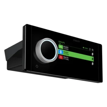 Estéreo Marino MS-RA800/ Pantalla Táctil LCD 4.3" (109 mm) / 4 Zonas Multi-Zone™ / Amplificador Clase D 40W x 4 / DSP Integrado / Wi-Fi / Bluetooth / AirPlay 2 / HDMI ARC / NMEA 2000 / IPX6-IPX7