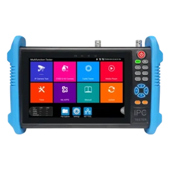Tester de Video Profesional / Pantalla Táctil IPS 7" / 4K/8K H.265 / IP/HD/Analógico / TVI/CVI/AHD/CVBS / PoE 24W / TDR / HDMI 1080p / Autonomía 10 h