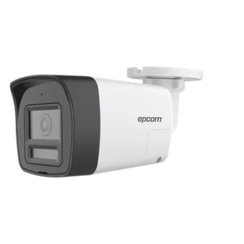 Cámara Bala TURBOHD / 4K 8 Megapixel / Lente 2.8 mm / Dual Light 30 m (98.4 ft) IR + 20 m (65.6 ft) Luz Blanca / Audio Bidireccional Full Duplex / IP67 / Metal