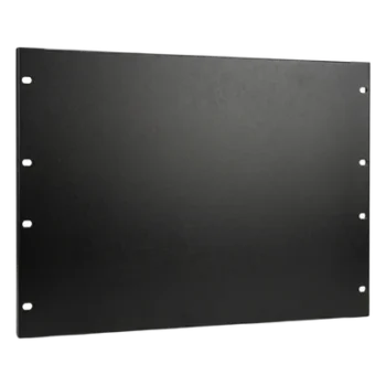 Tapa Ciega para Rack / 3 UR / Acero 2.66 mm / 19" EIA / Negro Jet / 5.22 x 19.00 x 0.11 in (13.26 x 48.26 x 0.28 cm)