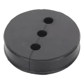 Inserto de Caucho EPDM / 3 Orificios / Cable 3/8 in / Diámetro 85 mm (3.34 in) / Grosor 25.4 mm (1 in) / Hermético