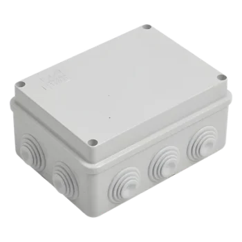Caja de Derivación Estanca / 10 Entradas / IP55 / IK08 / 150x110x70 mm / Libre de Halógenos / Exterior