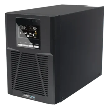 UPS Online Doble Conversión / 1000 VA / 900 W / Rack-Torre 2U / Onda Senoidal Pura / 3 Salidas NEMA 5-15R / AVR Boost y Buck