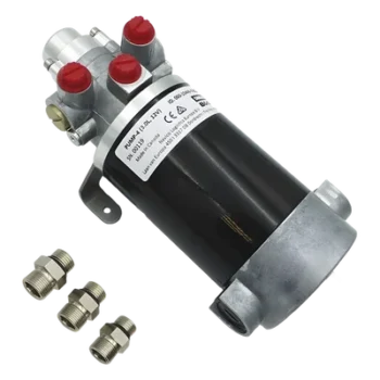 Bomba Hidráulica de Engranajes / 12 V CC / Reversible / Caudal 3.0 L/min / Desplazamiento 290-960 cc / Conexiones ORB / Embarcaciones hasta 21 m (70 ft)