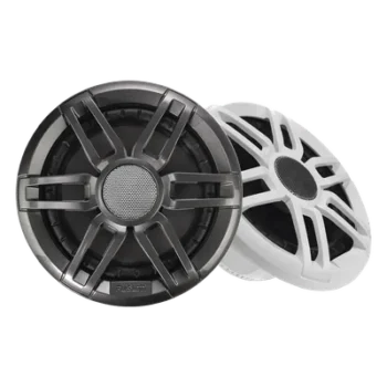 Altavoces marinos coaxiales / 6.5" (6.97" x 3.19") / 200W pico / 50W RMS / IP65 / 4 ohmios / 91 dB