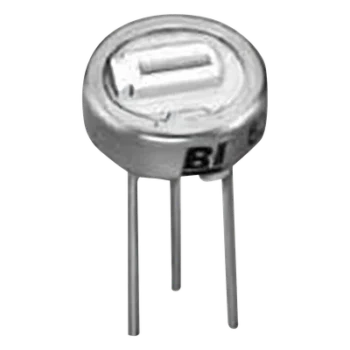 Potenciómetro Trimmer / 200 Ohm / 6.35 mm (0.25 in) / 1 Vuelta / 1/2 Watt / Cermet