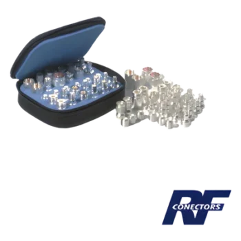 Kit de Adaptadores / 30 Piezas UNIDAPT / WiFi y Redes Inalámbricas / N BNC TNC SMA RP-SMA MMCX / Estuche con Espuma