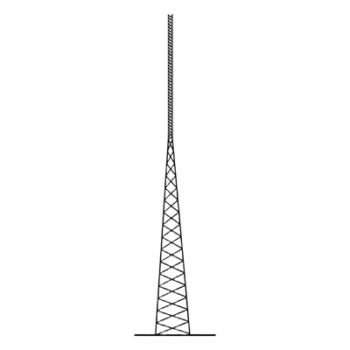 Torre Autosoportada / 12.19 m (40 ft) / Heavy Duty / Galvanizado en Caliente / Sección Superior 3WN / Sección Inferior 4N