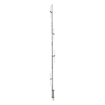Antena Base VHF / 4 Dipolos / 138-150 MHz / 8.1 dBi / 500W / 22.5 ft