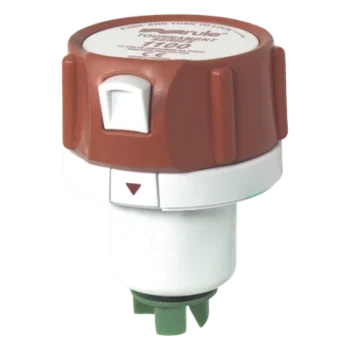 Bomba sumergible / 1100 GPH (4162 LPH) / 12V DC / 6A fusible / 0.34 kg / 3.6 ft cúbicos por hora