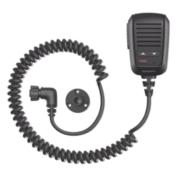 Micrófono de Mano VHF / Conector 12 Pines / Navegación de Canales / Acceso Emergencia 16/9 / Diseño Ergonómico