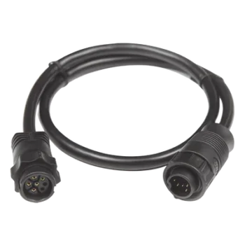 Adaptador de Conector / 7 Pin Hembra a 9 Pin Macho / Compatibilidad SIMRAD / Diseño Compacto