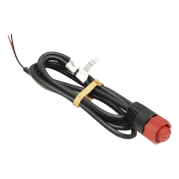 Cable de Alimentación para Pantallas de Navegación / 2 m (6.6 ft) / Aislamiento Reforzado / Uso en Exteriores / Compatible Elite Ti, Hook, Elite, HDS