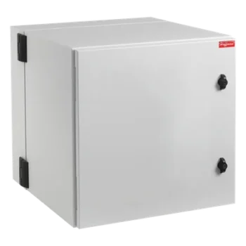 Gabinete Industrial ProTek de Doble Bisagra / Puerta Sólida / NEMA Tipo 4/12 / 12 UR / 612 x 600 x 915 mm (24.09 x 23.62 x 36.02 in) / Acero con Acabado en Polvo / RAL 7035 Gris Claro