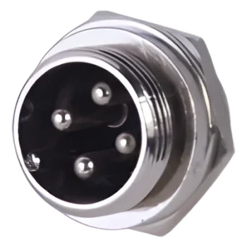 Conector para Micrófono / 4 Pines / Diseño Compacto / Compatible Audio Estándar