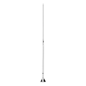 Antena militar de fibra de vidrio / 58 cm / 1.9 pies / 2-30 MHz / 1 kW / Montaje en cubierta