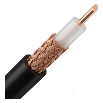 Cable Coaxial RG58/U | Bobina de 50 metros | Conductor Cobre 20 AWG | Malla 95% | Impedancia 53 Ω | Atenuación 55.9 dB/100m @ 1000 MHz | Certificación UL & ETL