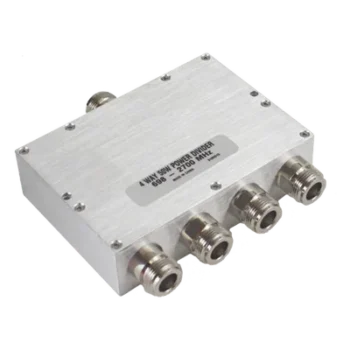Divisor de Potencia Wilkinson / 4 Vías / 698-2700 MHz / 50 W / Conectores N / Aislamiento 20 dB
