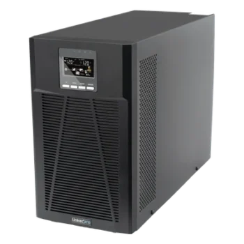 UPS Online Doble Conversión / 2000 VA / 1800 W / Rack-Torre 2U / Onda Senoidal Pura / AVR / Pantalla LCD Configurable