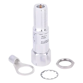 Protector RF Coaxial / Frecuencia 2000-6000 MHz / Filtro Pasa Alta con Bloqueo DC / Conector N-Macho / Pérdida de Inserción 0.1 dB