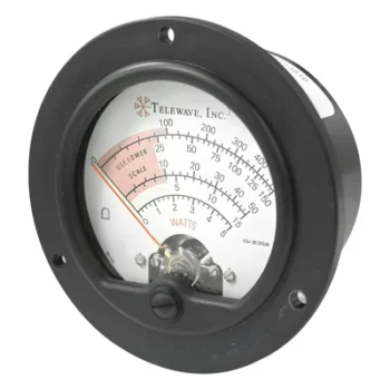 Carátula de Reemplazo para Wattmetro / 20 a 1000 MHz / 5 a 500 W / 50 Ω / Conectores N-Hembra