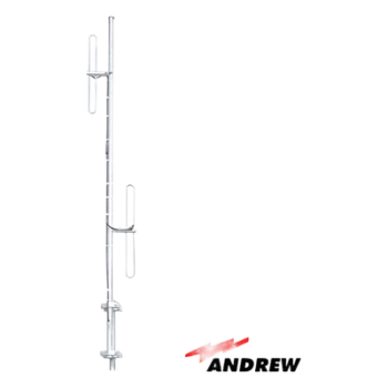 Antena base / 2 dipolos / 150-158 MHz / 3-6 dBi ajustable / 500W / N macho