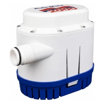 Bomba de Achique / 7,570 l/h (2,000 GPH) / Sensor Electrónico Integrado / Auto Encendido/Apagado / Conexión 1" NPT / Protección de Batería