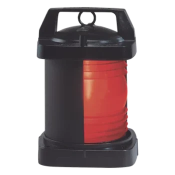 Luz de navegación / Lente rojo / Arco 112.5° / 3 millas visibilidad / 24-220V / 65.6 pies embarcaciones