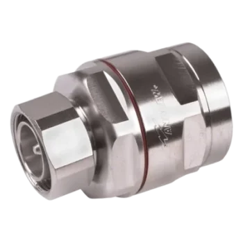 Conector coaxial / 7-16 DIN macho / 1-1/4 pulgada / 0-4000 MHz / 40 kW pico / IP68 / 3.28 pies inmersión