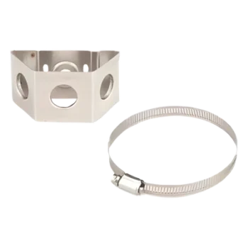 Adaptador de Sujetadores / Miembros Redondos 3-4 in (7.62-10.16 cm) / Acero Inoxidable 2.591 mm / Paquete 10 pzas