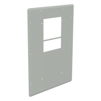 Placa Adaptadora / Aluminio 3mm / 838x381mm / RAL 7035 / Junta Espuma / Acero Inoxidable / 2.75x1.25 pies