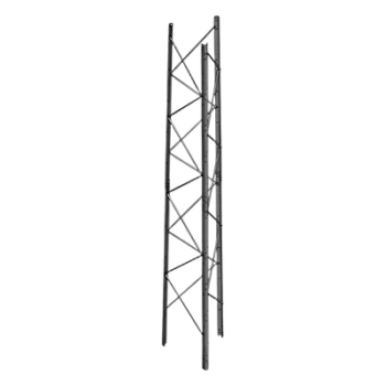 Torre autosoportada / 30.48 m (100 ft) / Piernas tipo U / Galvanizado en caliente / 198 kg (437 lb) / 10 secciones
