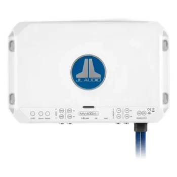 JL Audio MVi / Amplificador Marino 4 Canales / 400 Watts RMS / Clase D / DSP Integrado / MV400/4i