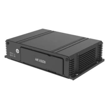 DVR Móvil / 4 Canales TURBO HD / 2 Megapixel (1080p) / IA Integrada ADAS + DSM + BSD / 4G + GPS / Dual SD 512 GB / 9-32 Vcc / Sensor G / Audio Bidireccional