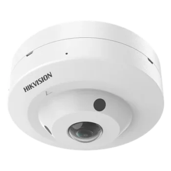 Cámara Fisheye TurboHD / 3K 2960x1665 / Lente 1.8 mm / 180° FOV / Audio y Micrófono / Luz Dual IR y Blanca 10 m (32.8 ft) / IP67 / IK08