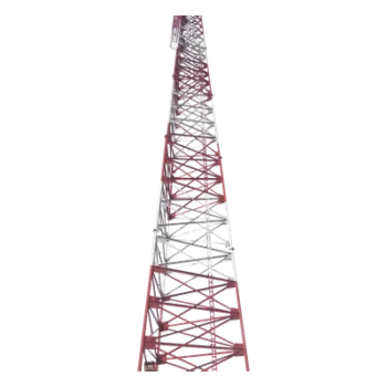 Torre Autosoportada Tubular / Uso Pesado / 36 m (118 ft) / 7 Secciones / Galvanizado Inmersión / 200 km/h