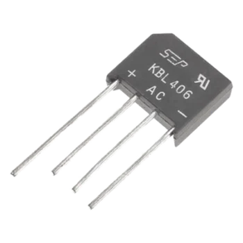 Puente Rectificador de Silicio / 4 A / 600 V / Monofásico / Encapsulado KBL