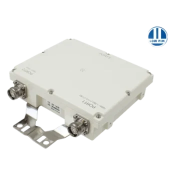 Filtro Diplexer AWS/PCS / Bandas AWS-1 1695-1780 MHz y AWS-3 2110-2180 MHz / Banda PCS 1850-2000 MHz / 250W CW por Entrada / Baja Pérdida 50 dB / IP67 / Low PIM Garantizado / Conectores 4.3-10