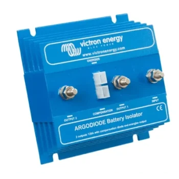 Aislador de Baterías / 160A / 2 Bancos / Caída de Tensión 0,3V-0,45V / 12V-24V DC / 525,6 ft Cable