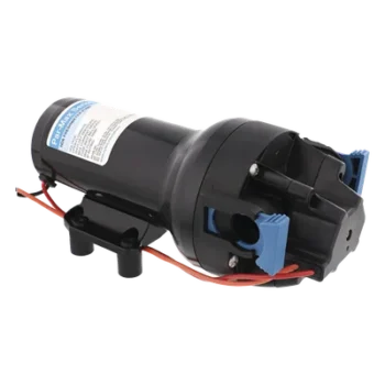 Bomba de presión / 24 Vcd / 6 GPM / 40 psi / 5 cámaras / IPX6 / Autocebante 2.1 m (7 pies)