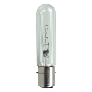 Bombilla de navegación / 120 Vca / 60 W / Bicolor roja-verde / 2 millas náuticas / Vidrio borosilicato / 6.56 pies