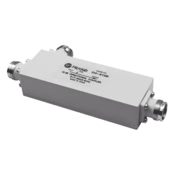 Acoplador direccional / 15dB / 617-5925MHz / 300W promedio / -161dBc PIM / 4.3-10 / IP67 / 1kW pico